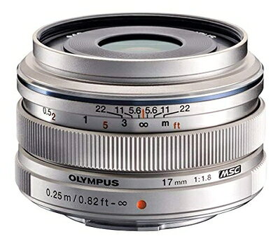 【中古】（新古品） OM SYSTEM/オリンパス OLYMPUS 単焦点レンズ M.ZUIKO DIGITAL 17mm F1.8 シルバー