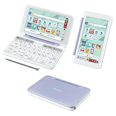 【中古】（新古品） シャープ(SHARP) PW-J2-V(バイオレット系) Brain(ブレーン) 中学生モデル