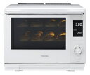 【中古】(新古品) 東芝(TOSHIBA) 過熱水蒸気オーブンレンジ 石窯ドーム 30L 300℃ 2段調理 ER-XD3000(W) グランホワイト フラット...