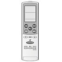 【中古】 SHARP(シャープ) 純正エアコン用リモコン CRMC-A711JBEZ