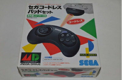 【中古】 コードレスパッドセット メガドライブ用
