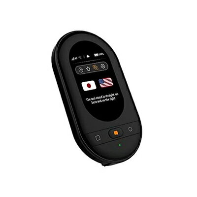 【中古】(新古品) キングジム ポ-タブル翻訳機 ワールドスピーク HYP10クロ
