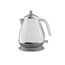 【中古】(新古品) DeLonghi(デロンギ) De'Longhi電気ケトル アイコナ キャピタルズ KBOC1200J-W ステンレス 1.0L 見やすい水...