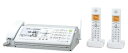 【中古】 シャープ デジタルコードレスFAX 子機2台付き UX-D57CW