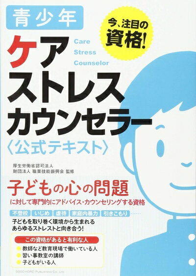 【中古】 青少年ケアストレスカウンセラー 公式テキスト