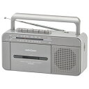【中古】 オーム電機 AudioComm ポータブルラジカセ ラジオカセットレコーダー RCS-M930R 07-8923 OHM グレー