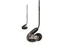 【中古】(新古品) SHURE シュア イヤホン 有線 マイク付き AONIC 4 SE42HYBK+UNI-A ブラック 高遮音性 ゲーム ゲーミング カナル型 ワイヤレス変換可(別売) MMCX リケーブル プロ仕様 配信 音楽 オーディオリスニング レコーディング 録音 楽器 在宅勤務 リモート