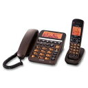 【中古】 ユニデン DECT方式コードレス留守番電話機 本体+子機1台タイプ(パールブラウン) DECT2588(PB)