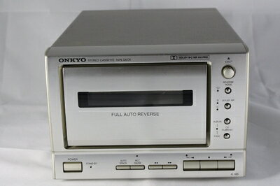 【中古】 ONKYO オンキヨー(オンキョー) K-185-S カセットデッキ 【中古】 ONKYO オンキヨー(オンキョー) K-185-S カセットデッキ