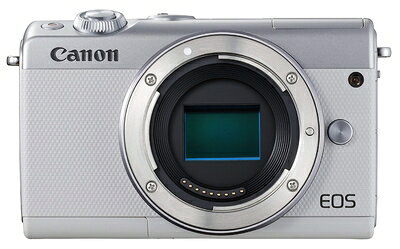 【中古】（新古品） Canon ミラーレス一眼カメラ EOS M100 ボディー(ホワイト) EOS...