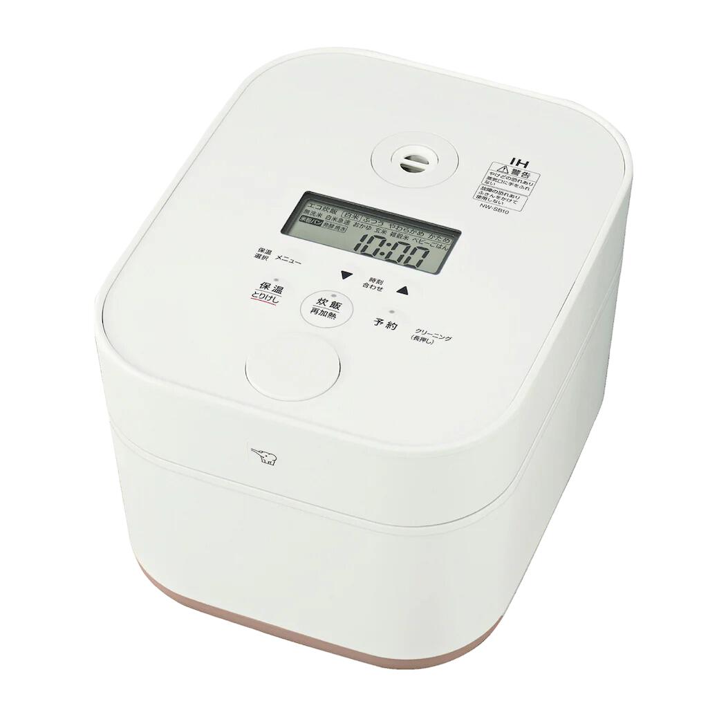 Rakuten - 【保証付】【国内正規品】象印　ZOJIRUSHI　IH炊飯ジャー（5.5合炊き）　ホワイト　NW-SB10-WA【年中無休　全国送料無料　最強翌日配送】【500円クーポン発行中】