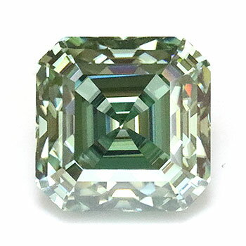 【合成石・ルース】 合成グリーンモアッサナイト1.99CT 【合成石・ルース】 合成グリーンモアッサナイト1.99CT