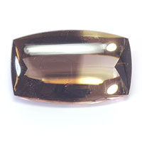 【天然石・宝石・ルース】 バイカラースモーキークォーツ18.80CT 【天然石・宝石・ルース】 バイカラースモーキークォーツ18.80CT
