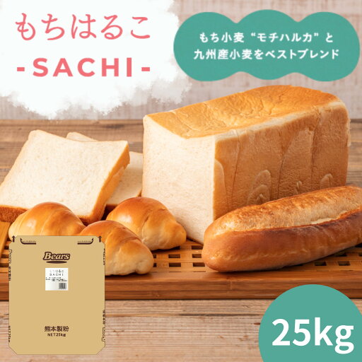 〔送料込〕【パン用小麦粉】 もちはるこ SACHI 25kg | 小麦粉 もち小麦 強力粉 九州産 モチハルカ 国産 国産小麦 国産小麦粉 パン 菓子パン 食パン パン材料 ピザ生地 手作り 業務用 業務用加工食品 モバック 熊本製粉 〔送料込〕【パン用小麦粉】 もちはるこ SACHI 25kg | 小麦粉 もち小麦 強力粉 九州産 モチハルカ 国産 国産小麦 国産小麦粉 パン 菓子パン 食パン パン材料 ピザ生地 手作り 業務用 業務用加工食品 モバック 熊本製粉