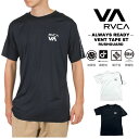 【SALE★30%OFF】【ゆうパケット1点まで送料無料】ルーカ RVCA SPORT 【ALWAYS READY】 VENT TAPE ST メンズ レディース 半袖Tシャツ ラッシュガード 抗菌 吸汗 速乾 スポーツ 格闘技 ストリート サーフ 半袖 ストレッチ ビーチ ランニング BD041814