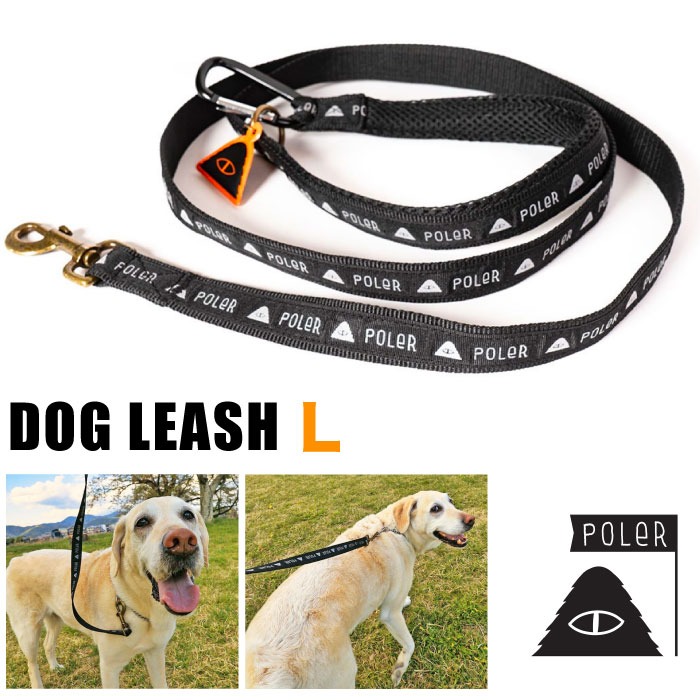 メーカー希望小売価格はメーカーサイトに基づいて掲載しています>>SPEC スペック 商品 POLER DOG LEASH L コメント ポートランド/オレゴン発。サーファー、スケーター、スノーボードのライフスタイルをミックスした 新感覚アウトドアブランド「POLER(ポーラー)」より、POLERロゴを配置した中型〜大型犬用のリードが登場！ ロゴプリントはリフレクター仕様となり、夜のお散歩にも安心♪ 付属したサイクロプスのチャームは反射板としても活躍します！ 手元にはカラビナが付属し、お散歩中どこかに立ち寄る際、ポールにワンタッチで繋げることが可能です。 機能性はもちろん、シンプルかつ高いデザイン性で、毎日のお散歩も楽しくなるアイテムです♪ サイズ 全長 リード幅 ハンドル長さ 180 2.5 23 サイズ詳細 ・数値単位は［cm］になります。 ・サイズ数値は目安です。メーカーサイズ数値になりますので、実際の商品と差異が生じる場合がございます。 素材 ポリエステル 生産 中国 備考 画像はサンプルを撮影した物です。実物も同形同色の商品ですが、若干の異差の有る事をご了解下さい。 ネット環境やブラウザにより、商品画像の色合いが100％表示しきれない場合がございます。