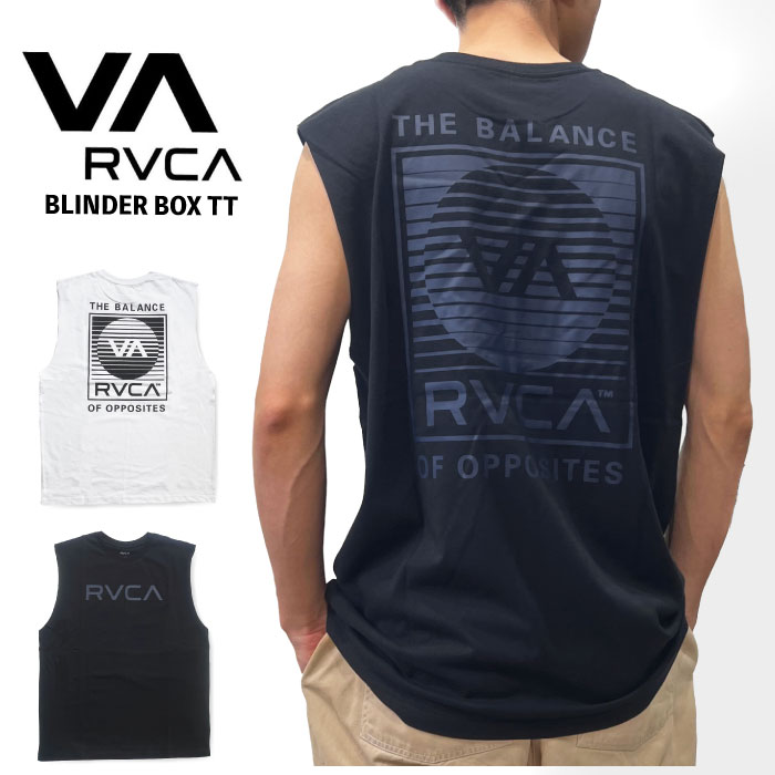 \BLACKFRIDAYクーポン&P5倍/【SALE★30%OFF】【2025春夏新作】【ゆうパケット1点まで送料無料】ルーカ RVCA タンクトップ BLIN...