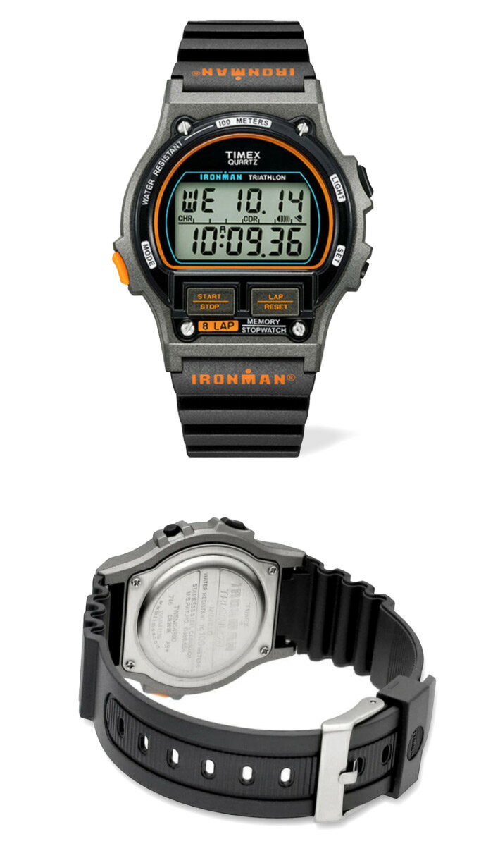 TIMEX タイメックス 腕時計 アイアンマン8ラップ 復刻版 IRONMAN 8 LAP デジタル クォーツ 防水 軽量 カジュアル アウトドア スポーツ メンズ レディース ギフト プレゼント 定番 人気 TW5M54300 TW5M54400 TW5M54500 TW5M54600