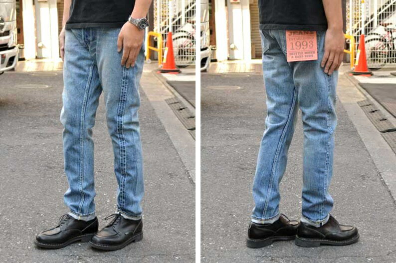 FULLCOUNT フルカウント FULL COUNT"1341-1110" 1110 Dartfordダートフォード テーパードモデル[タイトストレート] [ライトオンス] [ヴィンテージ系色落ち]