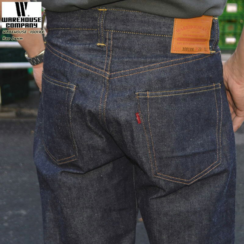 WAREHOUSE ウエアハウス "1001XX"13.5oz バナー デニム 7番 × 7番 米綿 3州ブレンドジーンズ ジーパン セルビッチ セルビッジ デニム ヴィンテージ（楽天・ベアーズ）