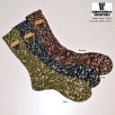 WAREHOUSE ウエアハウス"5235"SLUB RIB ZOKKI SOCKSスラブリブゾッキ ソックス