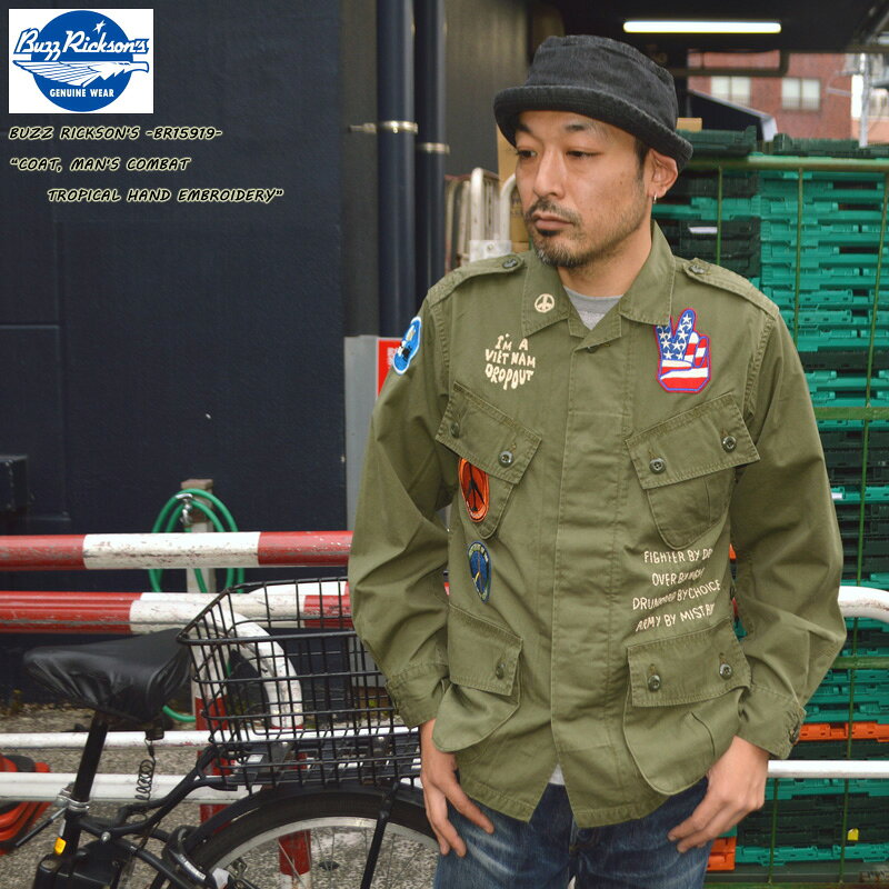 BUZZ RICKSON'S "BR15919"COAT, MAN'S COMBAT…
