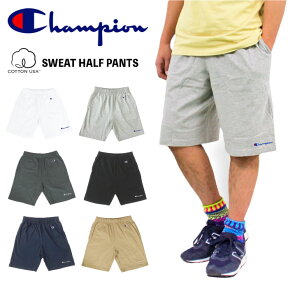 【SALE★30%OFF】【ゆうパケット1点まで送料無料】Champion チャンピオン ハーフパンツ スウェット ショートパンツ ショーツ 短パン 半ズボン メンズ ジム ルームウェア 部屋着 フェス アウトドア レジャー スポーツ トレーニング カジュアル C3-X518