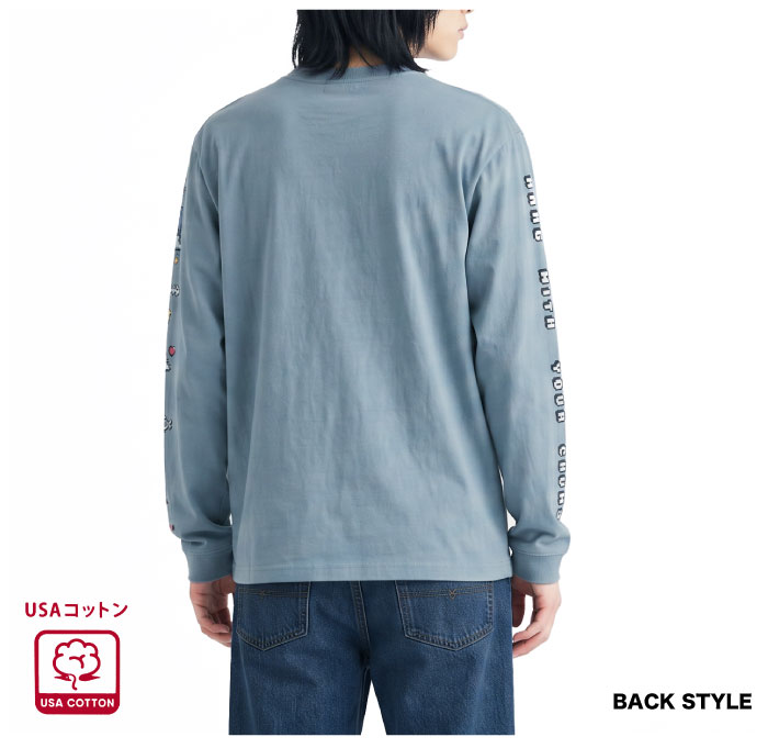 チャムス Tシャツ 長袖 ロンT CHUMS ゲームセンターブラッシュドロングスリーブTシャツ メンズ レディース トップス 袖プリント アウトドア キャンプ カジュアル おしゃれ アメカジ CH01-2877 メール便対応 bears123-10012519 BEARS MART サンプル画像3