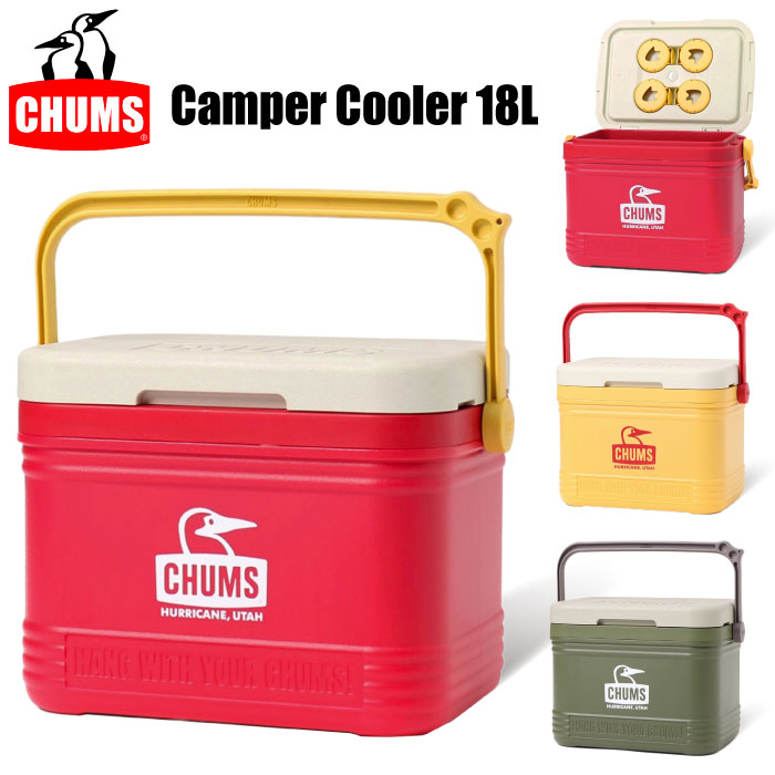 【送料無料】CHUMS チャムス キャンパークーラー 18L 保冷 クーラーボックス クーラーバッグ 保冷バッグ アウトドア Camper Cooler CH62-1893 【ラッピング不可】