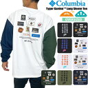 【SALE★10%OFF】【ゆうパケット1点まで送料無料】Columbia コロンビア ティガーガーデンロングスリーブTシャツ メンズ 長袖Tシャツ UVカット UPF50 オムニウィック 吸湿 吸水 速乾 アウトドア スポーツ ジム オーバーサイズ ルーズ 紫外線対策 PM0568