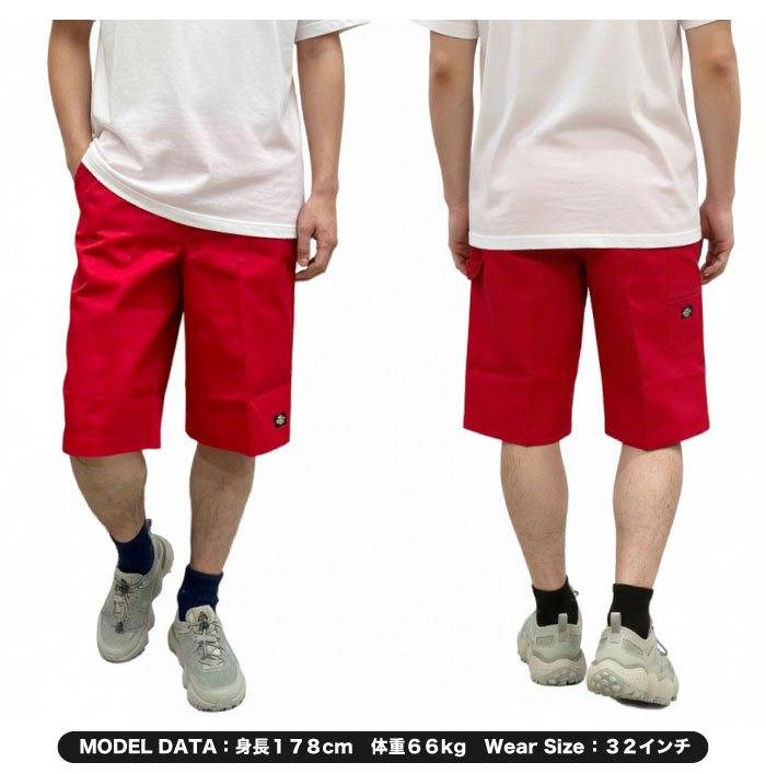 ハーフパンツ Dickies ディッキーズ 13inch マルチポケット ルーズワーク ショートパンツ ライブ フェス イベント 音楽フェス ワークショーツ ルーズフィット メンズ レディース おしゃれ コーデ 夏 無地 DS0002 WD42283後継モデル 裾上げ不可 - Image 3