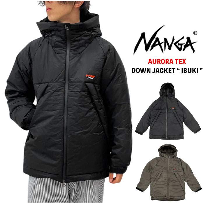NANGA ナンガ オーロラテックス ダウンジャケット イブキ メンズ アウター 防水透湿 防寒 防風 保温 暖かい 軽量 冬 アウトドア キャンプ 登山 釣り 通勤 通学 ツーリング ND2441-1A008