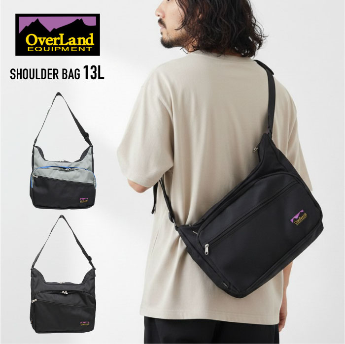 OverLand Equipment オーバーランド 13L ショルダーバッグ 肩掛けバッグ メンズ レ...