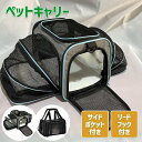 ペットキャリー ペット用キャリーバッグ 折りたたみ 犬 猫 キャリーバッグ ペットキャリーケース おしゃれ キャリーバック お出かけ用 ドライブ 旅行 キャンピ...