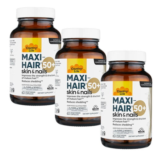 【海外通販・正規品・日時指定不可】カントリーライフ マキシヘア50+ 60錠 3本CountryLife Maxi-Hair 50+:ヤマト国際便発送 【海外通販・正規品・日時指定不可】カントリーライフ マキシヘア50+ 60錠 3本CountryLife Maxi-Hair 50+:ヤマト国際便発送