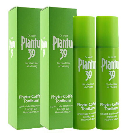 2本 プラントール39 カフェイントニック200ml Plantur39 Phyto-Caffeine Tonic ：国際郵便書留発送