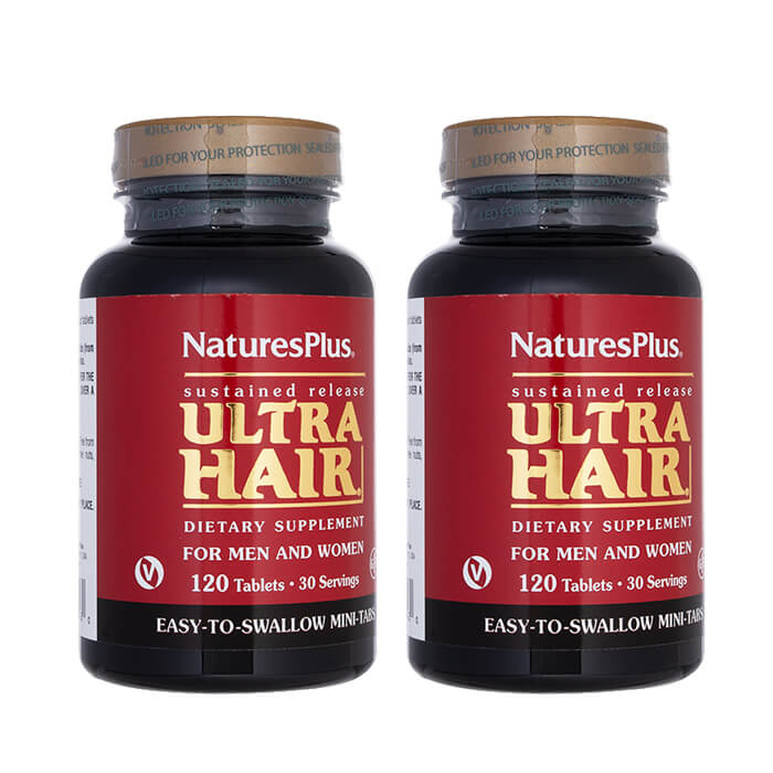 2本セット ウルトラヘア 120錠 男女兼用 ヤマト国際便 海外通販 正規品 日時指定不可