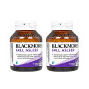 【海外通販・正規品・日時指定不可】フォールアスリープ 60錠 2本 ブラックモアズ Blackmores Fall Asleep :国際書留郵便発送