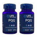 【海外通販・正規品・日時指定不可】PQQ 20mg 30錠 2本 ピロロキノリンキノン ライフエクステンション Life Extension LE：国際郵便書留発送