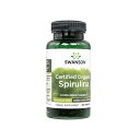 【海外通販・正規品・日時指定不可】オーガニック スピルリナ 180錠 1本 スワンソン Swanson Certified Organic Spirulina スーパーフード：国際郵便書留発送