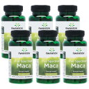 【海外通販・正規品・日時指定不可】スワンソン マカ 500mg 100カプセル 6本セット Swanson Macaヤマト国際便発送