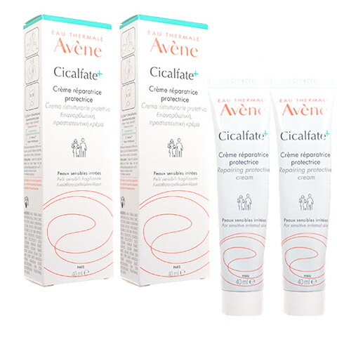 【海外通販 正規品 日時指定不可】アベンヌ シカルフェート リペアクリーム 40ml 2本Avene Cicalfate Repair Cream：国際書留郵便発送