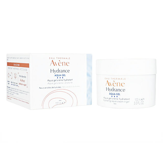 【海外通販・正規品・日時指定不可】アベンヌ ハイドランスアクアジェル 100ml 1本Avene Hydrance Aqua-Gel オールインワン 保湿ジェルクリーム 温泉水：国際書留郵便発送