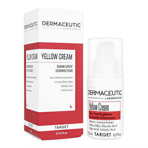 【海外通販・正規品・日時指定不可】イエロークリーム15ml 1本 ダーマシューティック Dermaceutic Yellow Cream：国際郵便書留発送