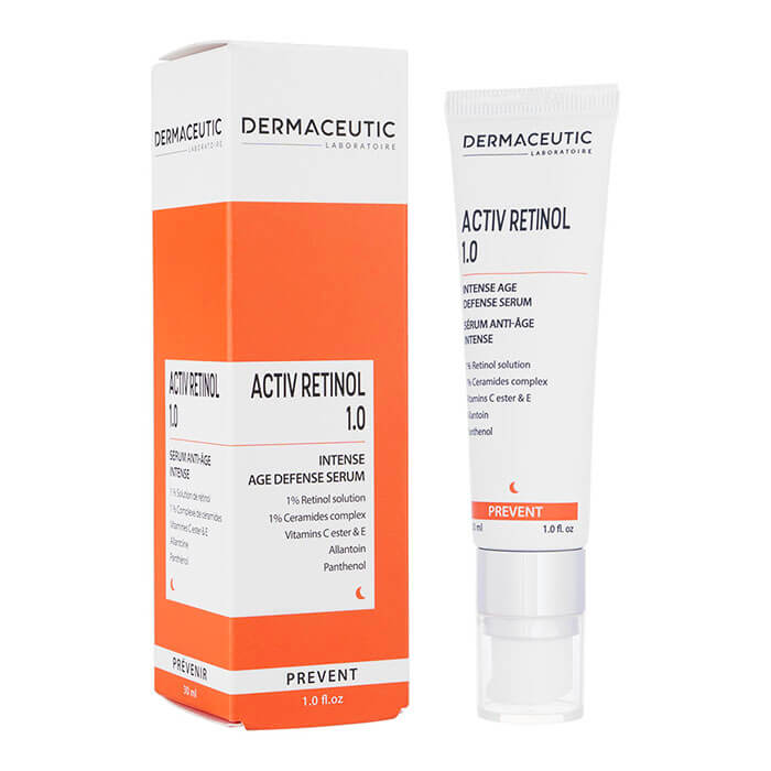 アクティブレチノール1.0 30ml 1本 ダーマシューティック Dermaceutic Activ Retinol 1.0 美容液 セラム パラベンフリー 無香料 国際郵便書留発送 海外通販 正規品 日時指定不可