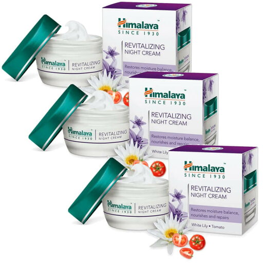 【海外通販・正規品・日時指定不可】ヒマラヤ リバイタライジングナイトクリーム 50g 3個 Himalaya Revitalizing Night Cream アーユルヴェーダ:国際郵便発送 【海外通販・正規品・日時指定不可】ヒマラヤ リバイタライジングナイトクリーム 50g 3個 Himalaya Revitalizing Night Cream アーユルヴェーダ:国際郵便発送