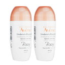 【海外通販・正規品・日時指定不可】2本 アベンヌ デオドラント24h 50ml Avene Deodorant 24h (Body) 敏感肌用:国際書留郵便発送