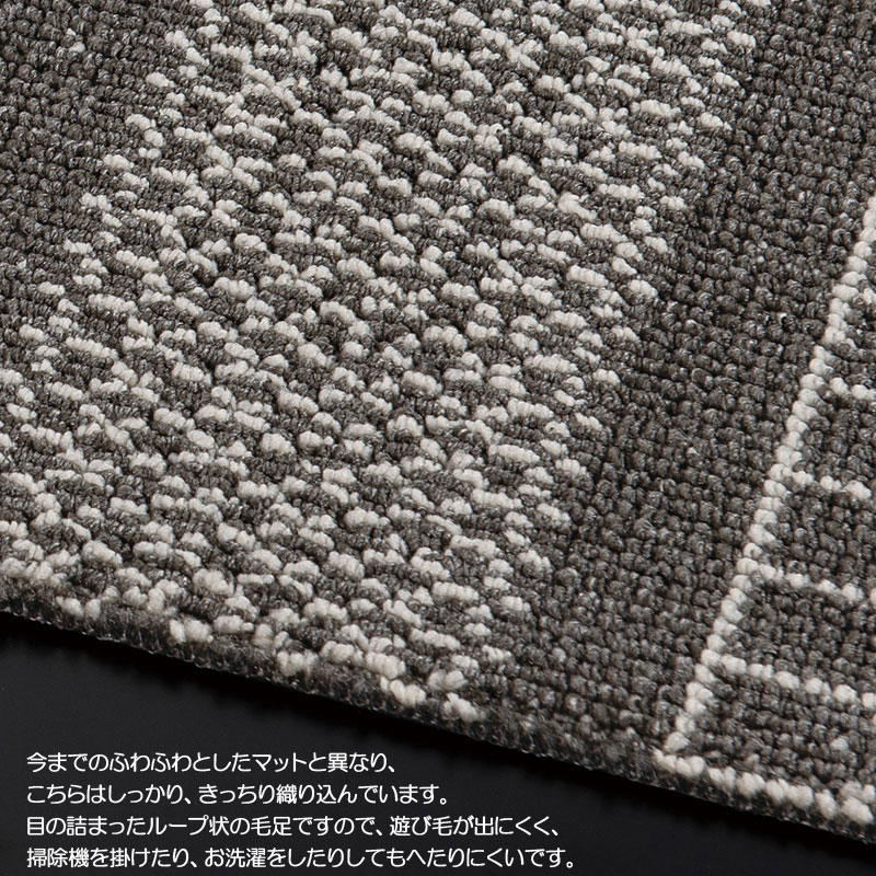 キッチンマット 50×180 TETOUANテトゥーアン マスターキッチンラグ 洗える 薄手 床...