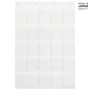 サキ SAKI ディスプレイポケット 25ポケット バーチカルポストカード S-524 ウォールポケット ポストカード 25P 日本製