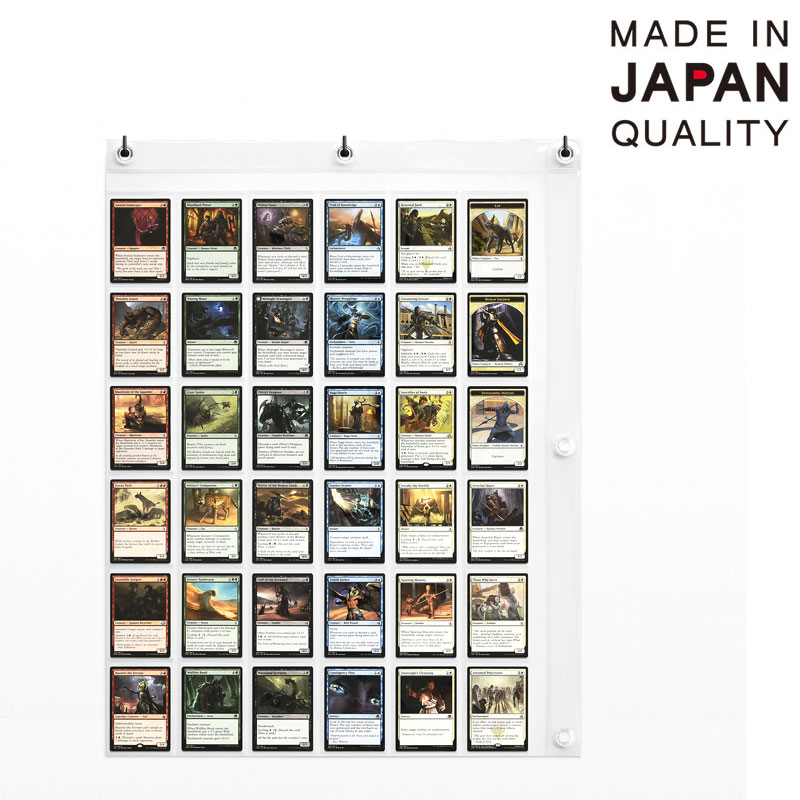 ウォールポケット コレクションポケット 36P　トレーディングカード 日本製S-526 サキ SAKI